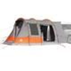 vidaXL Tente de voiture 2 personnes gris et orange imperméable tente tente de jardin abri dextérieur tente de camping 4009511
