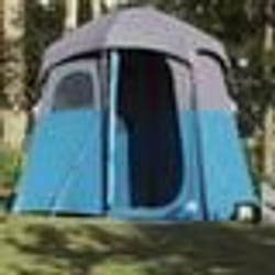 vidaXL Tente de douche 2 personnes bleu imperméable