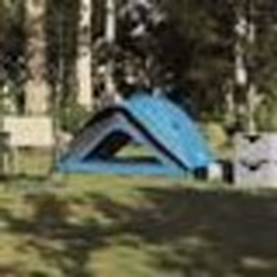 Tente de camping 1 personne bleu imperméable