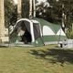 Tente familiale tunnel 8 personnes vert imperméable