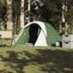 Tente de camping de cabine 4 personnes vert imperméable