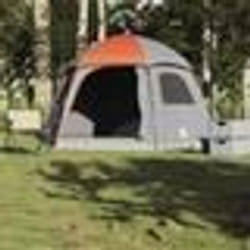 Tente familiale - Non spécifié - Igloo - 6 personnes - Imperméable 2000 mm - Gris orange