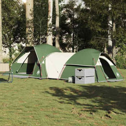 vidaXL Tente de camping 5 personnes vert imperméable tente abri de camping abri de jardin tente de jardin abri 4009587