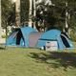 vidaXL Tente de camping 5 personnes bleu imperméable tente abri de camping abri de jardin tente de jardin abri 4009588