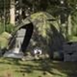 vidaXL Tente de camping à dôme 2 personnes camouflage imperméable tente abri de camping abri de jardin tente de jardin 4009614