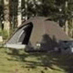 vidaXL Tente de camping à dôme 3 personne marron imperméable tente abri de camping abri de jardin tente de jardin abri 400961 ...