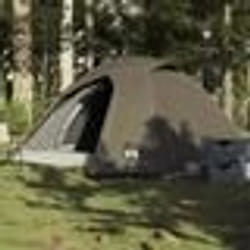 vidaXL Tente de camping à dôme 3 personne marron imperméable tente abri de camping abri de jardin tente de jardin abri 4009616