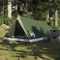 vidaXL Tente de camping 2 personnes vert olive imperméable tente abri de camping abri de jardin tente de jardin abri 4009624