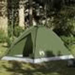 vidaXL Tente de camping à dôme 2 personnes vert olive imperméable 4009633