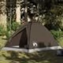 vidaXL Tente de camping à dôme 2 personne marron imperméable 4009634
