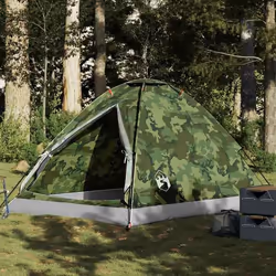 vidaXL Tente de camping à dôme 4 personnes camouflage imperméable 4009638