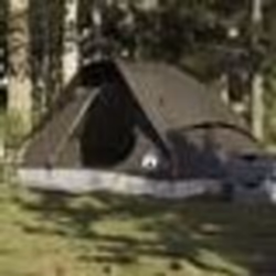 vidaXL Tente de camping à dôme 2 personne marron imperméable tente abri de camping abri de jardin tente de jardin abri 400964 ...