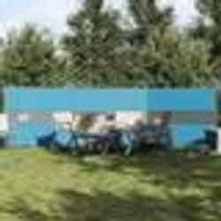 vidaXL Brise-vent de camping bleu 490x123 cm imperméable brise-vent de plage brise-vent de camping-car brise-vent de 4009655