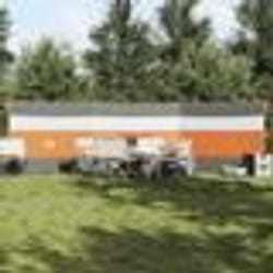 vidaXL Brise-vent de camping gris et orange 508x130 cm imperméable brise-vent de plage brise-vent de camping-car 4009662