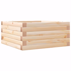 Cette jardinière en bois est un choix idéal pour cultiver une variété de fleurs ou de plantes. Cadre robuste et stable : le b ...