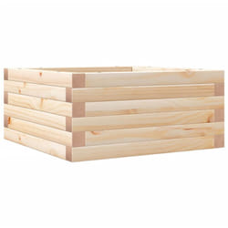 Jardinière 50x50x23 cm bois de pin massif vidaXL