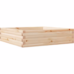 Cette jardinière en bois est un choix idéal pour cultiver une variété de fleurs ou de plantes. Cadre robuste et stable : le b ...