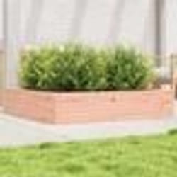 vidaXL Jardinière 110x110x23 cm bois massif douglas