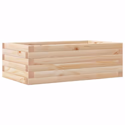 Cette jardinière en bois est un choix idéal pour cultiver une variété de fleurs ou de plantes. Cadre robuste et stable : le b ...
