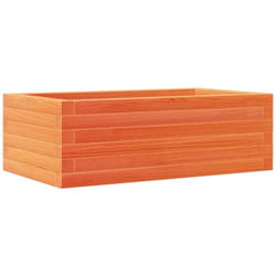 Vidaxl - Jardinière cire marron 70x40x23 cm bois de pin massif