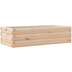 Cette jardinière en bois est un choix idéal pour cultiver une variété de fleurs ou de plantes. Cadre robuste et stable : le b ...