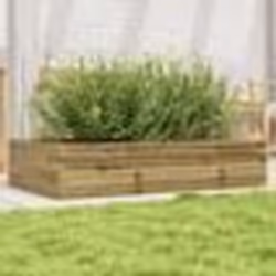 vidaXL Jardinière 110x60x23 cm bois de pin imprégné