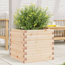 Vidaxl - Jardinière 50x50x45,5 cm bois de pin massif