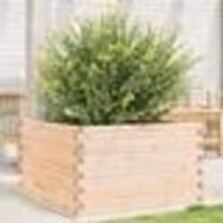 vidaXL Jardinière 80x80x45,5 cm bois de pin massif