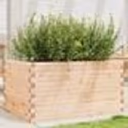 vidaXL Jardinière 90x60x45,5 cm bois de pin massif