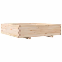 Cette jardinière en bois est un choix idéal pour cultiver une variété de fleurs ou de plantes. Cadre robuste et stable : le b ...