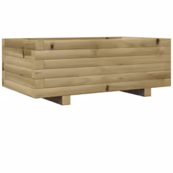 Cette jardinière en bois est un choix idéal pour cultiver une variété de fleurs ou de plantes. Cadre robuste et stable : le b ...