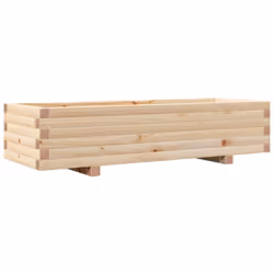 Cette jardinière en bois est un choix idéal pour cultiver une variété de fleurs ou de plantes. Cadre robuste et stable : le b ...