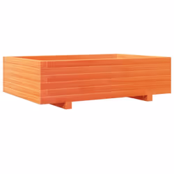 Cette jardinière en bois est un choix idéal pour cultiver une variété de fleurs ou de plantes. Cadre robuste et stable : le b ...