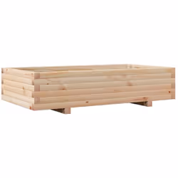 Cette jardinière en bois est un choix idéal pour cultiver une variété de fleurs ou de plantes. Cadre robuste et stable : le b ...