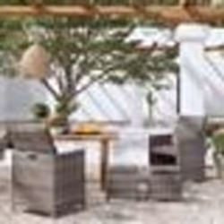 vidaXL Jardinière cire marron 50x50x49,5 cm bois de pin massif