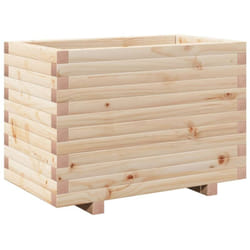 Vidaxl - Jardinière 70x40x49,5 cm bois de pin massif