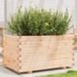 vidaXL Jardinière 90x60x49,5 cm bois de pin massif