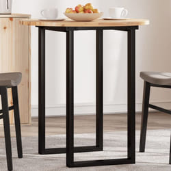 Dessus de table rond Ø70x2 cm bois massif d'acacia Vidaxl