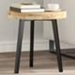 vidaXL Dessus de table rond Ø40x4 cm bois massif d'acacia