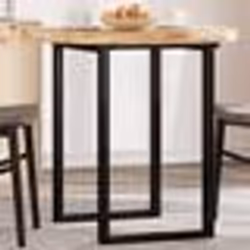 vidaXL Dessus de table rond Ø80x4 cm bois massif d'acacia