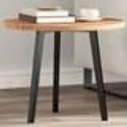 vidaXL Dessus de table rond Ø50x2 cm bois massif d'acacia