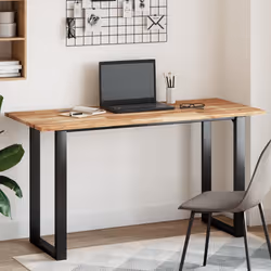 vidaXL Dessus de table rectangulaire 140x60x2 cm bois massif d'acacia