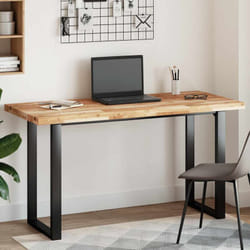 Dessus De Table Rectangulaire 120x60x4 Cm Bois Massif D'Acacia Vidaxl
