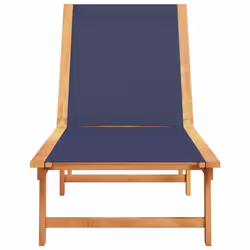 VidaXL 4008414 chaise d'extérieur Linge Siège rembourré Bois d'acacia, Tissu