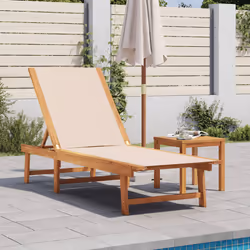 VidaXL 4008416 chaise d'extérieur Linge Siège rembourré Bois d'acacia