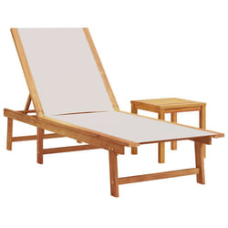 VidaXL 4008417 chaise d'extérieur Linge Siège rembourré Bois d'acacia