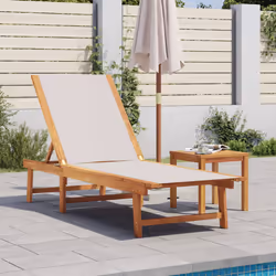 VidaXL 4008417 chaise d'extérieur Linge Siège rembourré Bois d'acacia