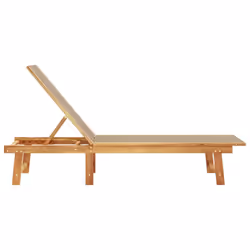 VidaXL 4008419 chaise d'extérieur Linge Siège rembourré Bois d'acacia - Vue supplémentaire 4