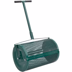 Avec cet épandeur de compost, il est désormais plus facile et plus rapide que jamais d'obtenir la pelouse de vos rêves. Distr ...