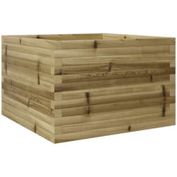 Vidaxl - Jardinière 70x70x46 cm bois de pin imprégné